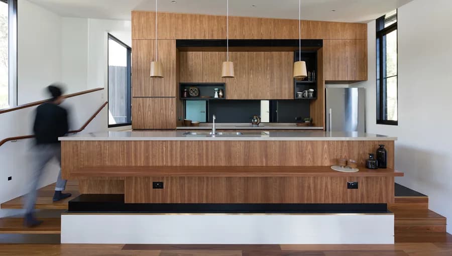 Scotland Island House kitchen, Scotland Island NSW