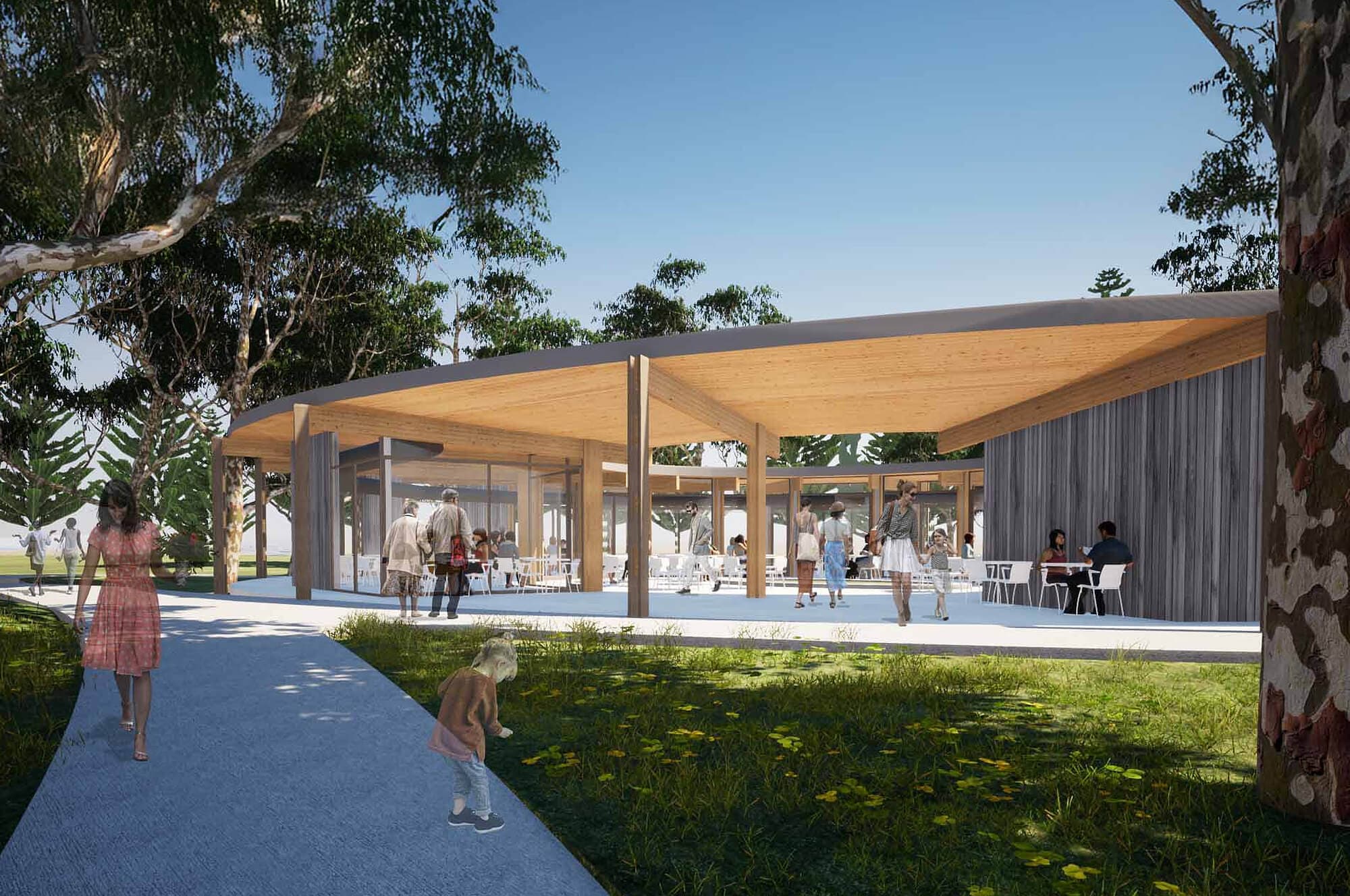 Beachside Café - Sam Crawford Architects