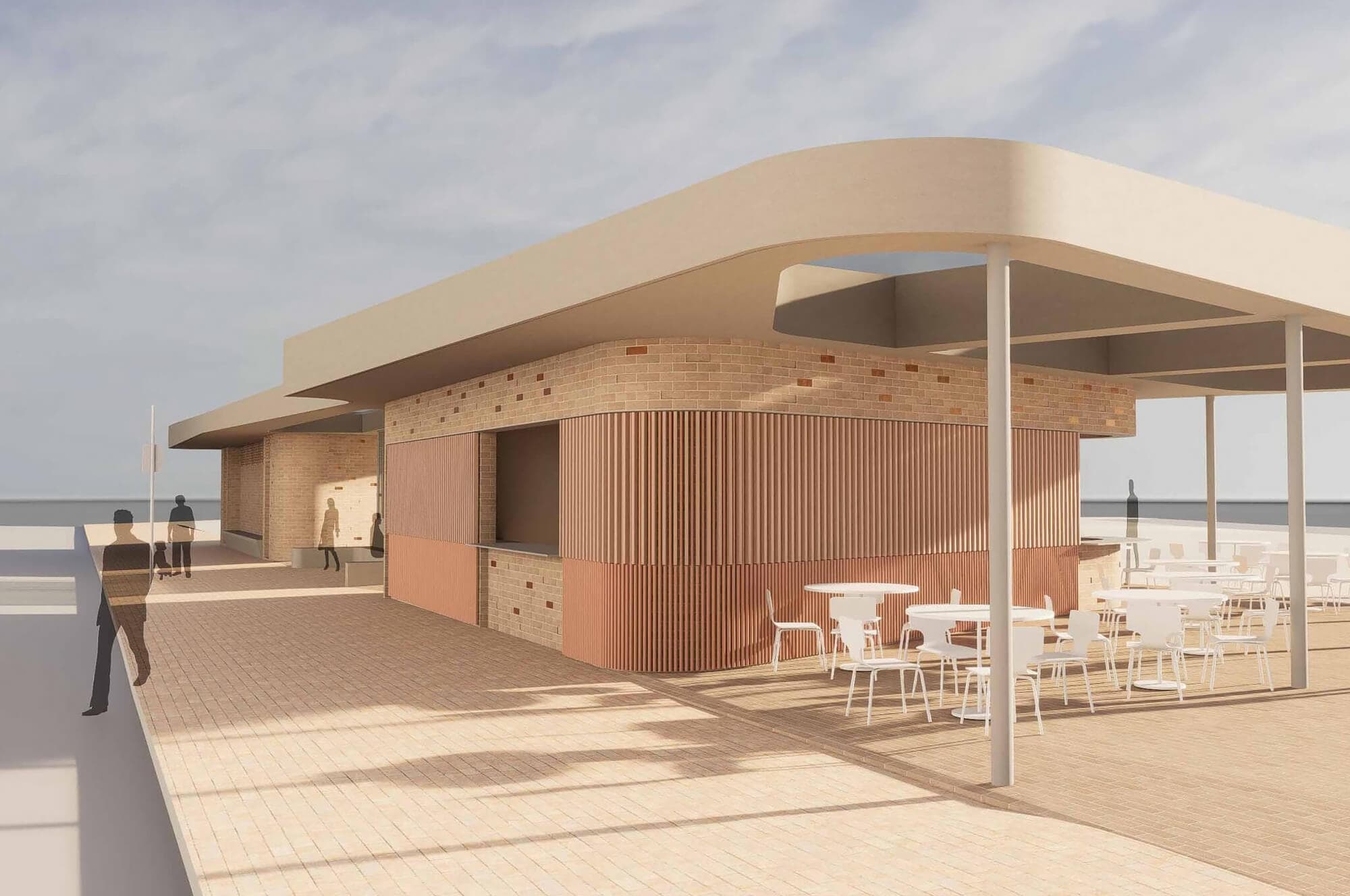 Coogee Beach Cafe and Amenities - Sam Crawford Architects