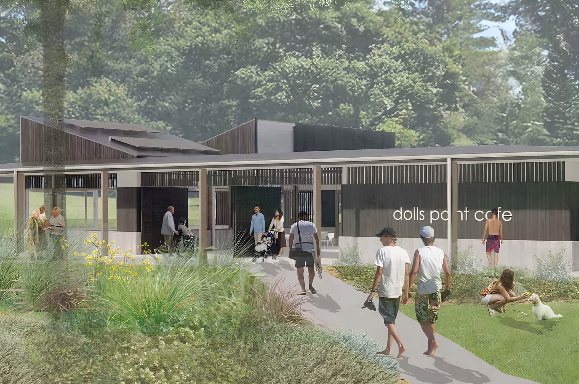 Dolls Point Cafe - Sam Crawford Architects