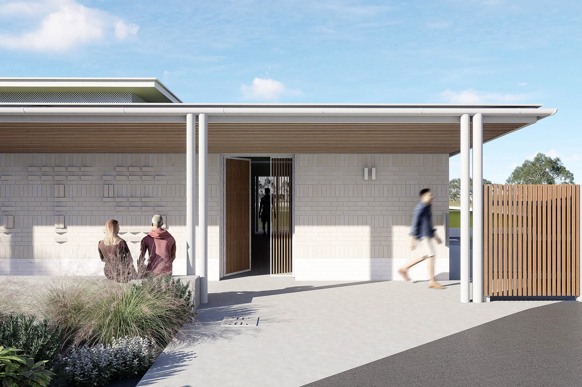 Easts Rugby Club Change Rooms - Sam Crawford Architects