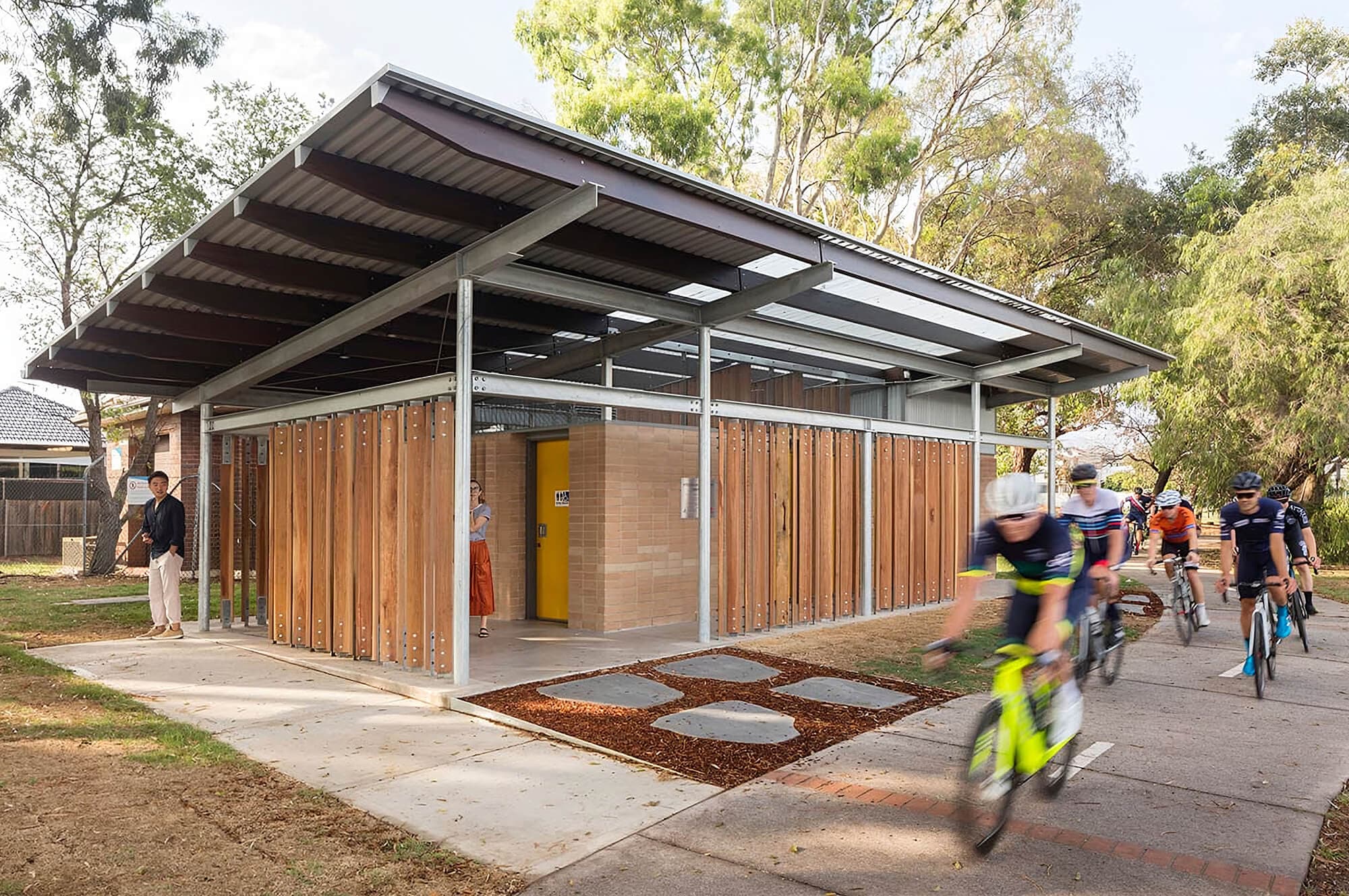 Kyeemagh Boot Ramp Amenities - Sam Crawford Architects