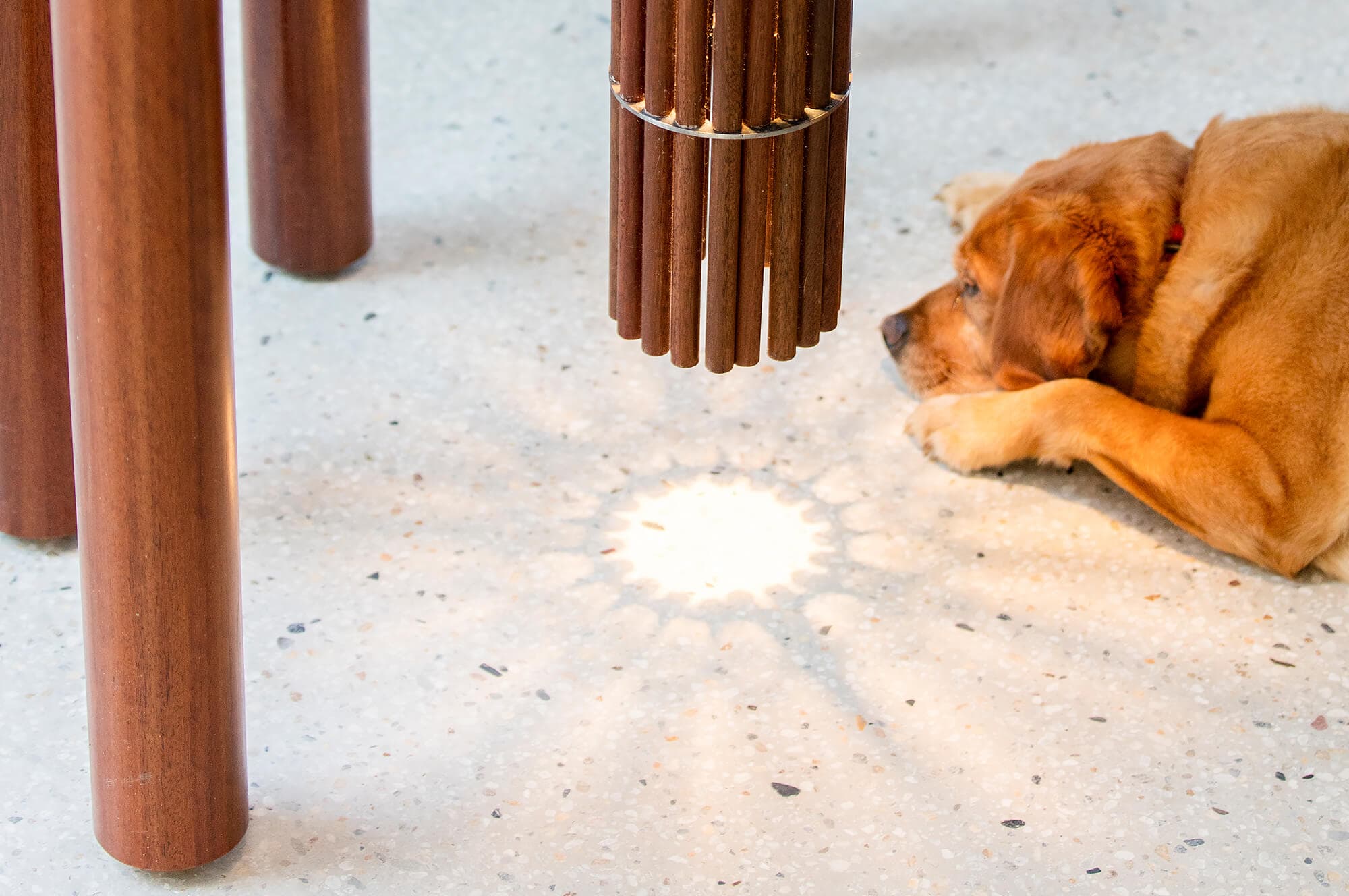 Lighting design inspired by iconic architect - Sam Crawford Architects