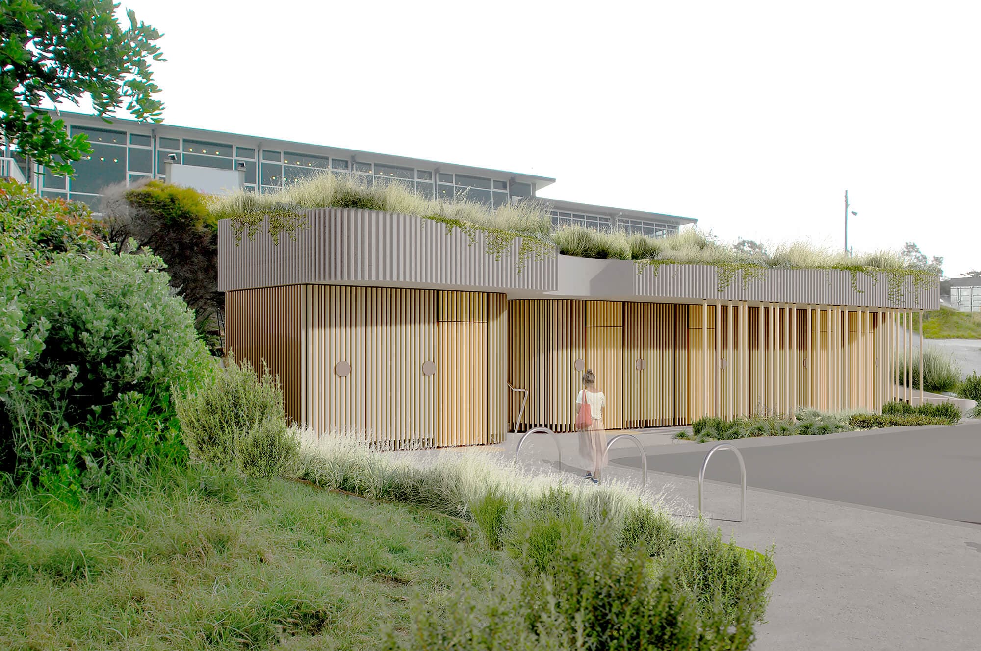 Malabar Ocean Pool Change Amenities - Sam Crawford Architects