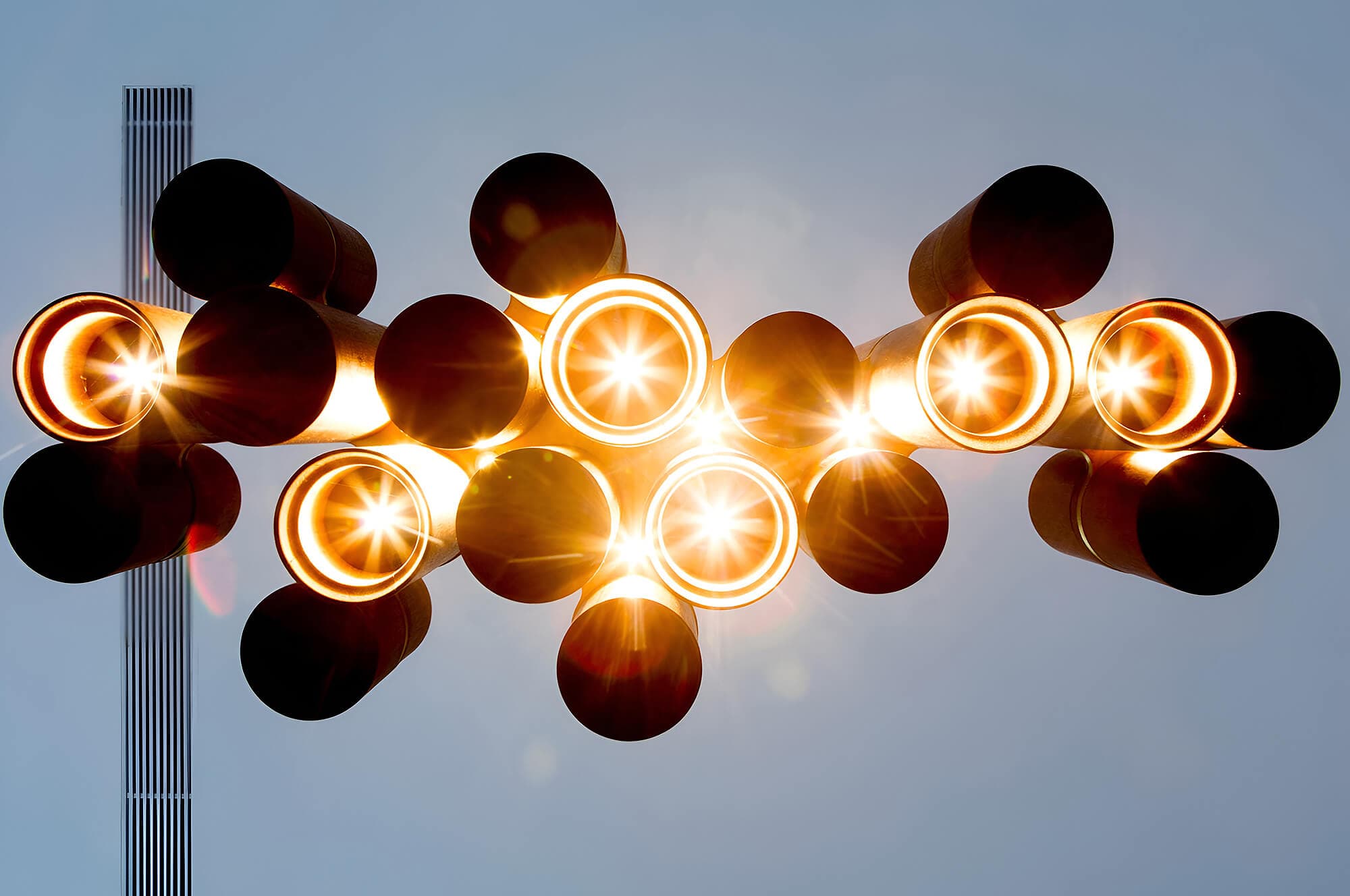 Transforming construction materials into lighting - Sam Crawford Architects