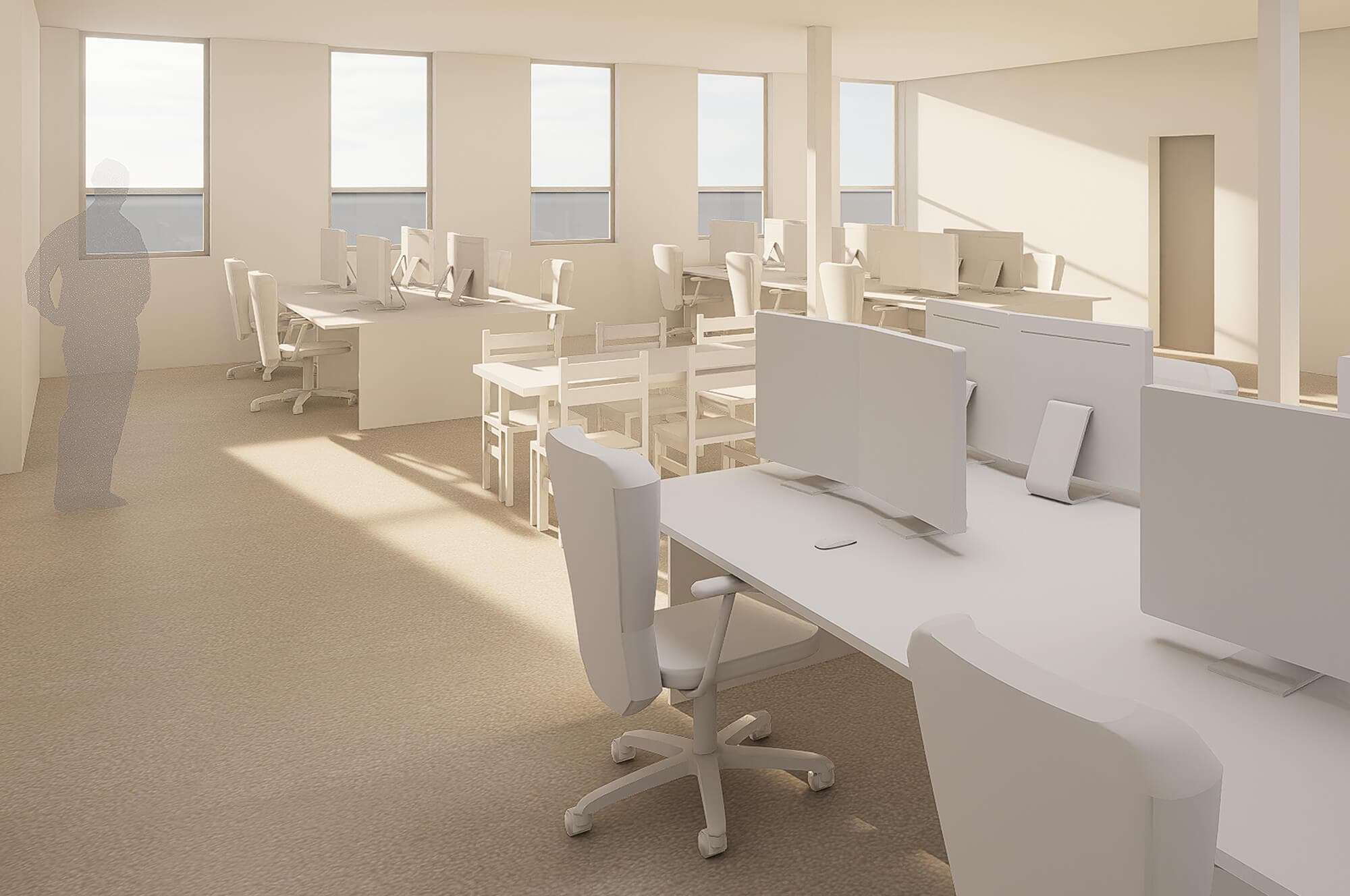 Lithgow City Council Office Redesign - Sam Crawford Architects