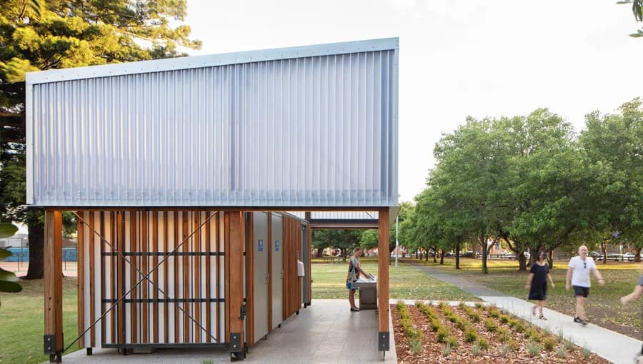 Wicks Park Amenities, Marrickville NSW