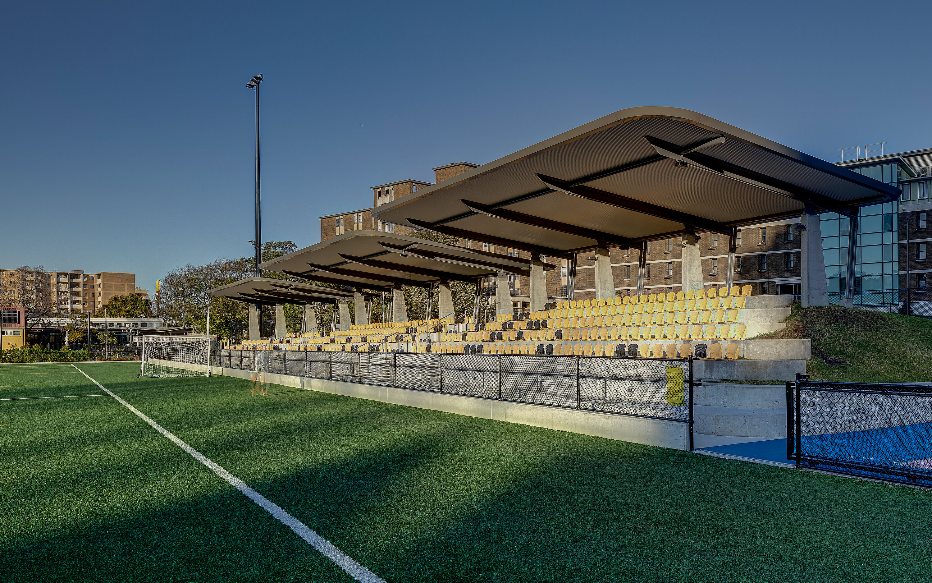Morris Goding UNSW Village Green - Sam Cracknell Pavilion upgrade - Sam Crawford ...