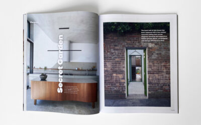 Hidden Garden House featured in Green Magazine